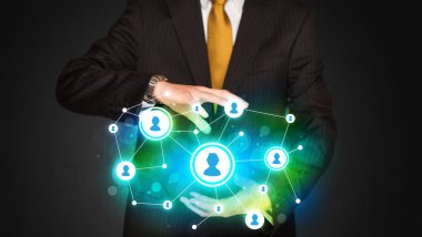 İşadamı holding sosyal medya ağı 