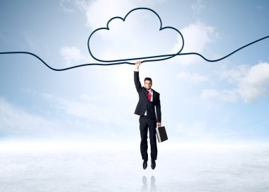 İşadamı kavramı asılı