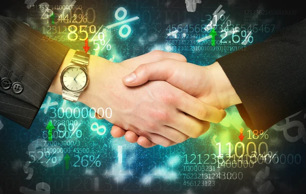 Business Economy handshake — Stock Photo, Image