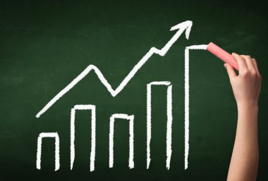 Tahtaya el çizimi grafiği