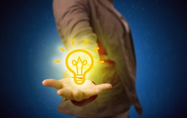 Satıcının elinde parlak bir fikir var.