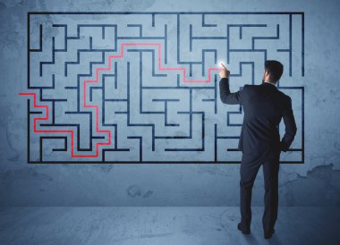 çözüm bir labirent