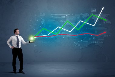 Hisse senedi piyasasında holding iş adamı