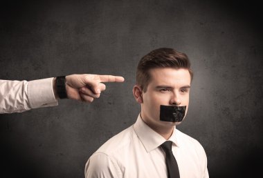 Çalışan gösteren iş ele