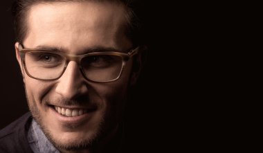 genç adam yakın portre