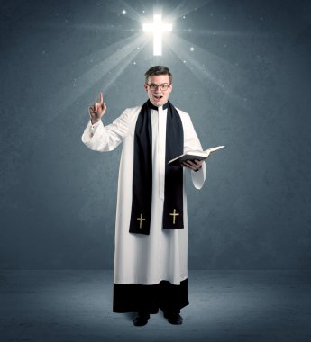 onun nimet veren genç rahip