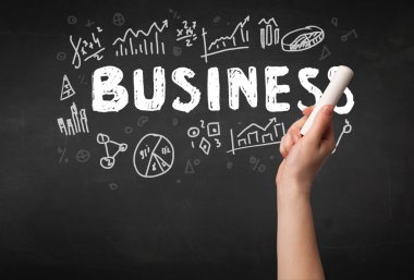 Tahtaya el yazısı işi.