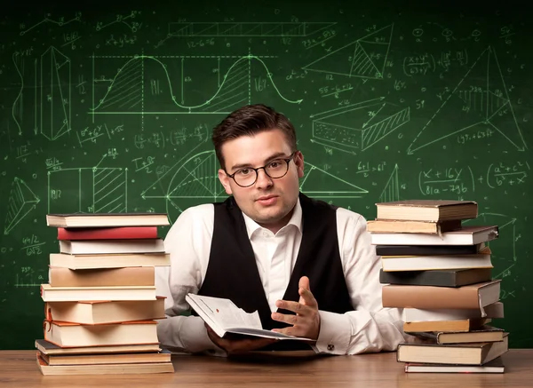 A young Teacher explaining — Stock Photo, Image