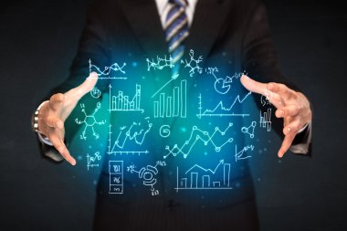 elle çizilmiş iş diyagramları holding