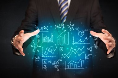 elle çizilmiş iş diyagramları holding