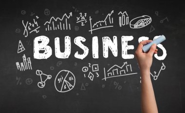 Tahtaya el yazısı işi.