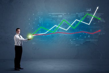 Hisse senedi piyasasında holding iş adamı