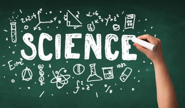 Olgun bilim adamı gemide çizim yapıyor.