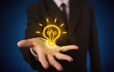 Satıcının elinde parlak bir fikir var.