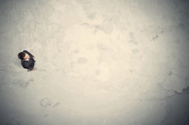 Fotokopi alanında üst düzey bir iş adamı 