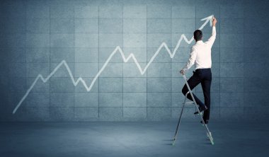 Merdiveni çizen adam