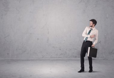 Genç işadamının kafası karışık