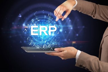 Kısaltmalı dokunmatik ekranın yakın plan görüntüsü.