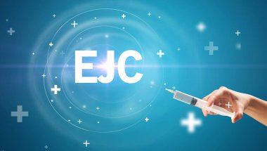 Virüs aşısıyla şırınga iğnesi