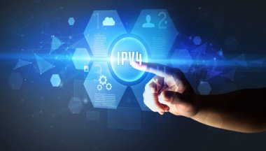 Dijital düğmeye elle bas