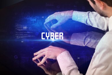 Dijital tabloya elle dokun