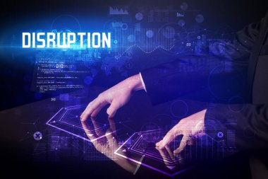 Dijital tabloya elle dokun