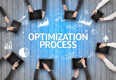 Ofiste Çalışan Meşgul İnsanlar Grubu