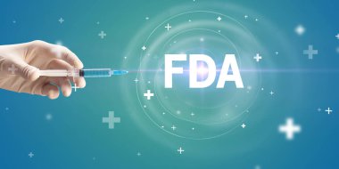 Virüs aşısıyla şırınga iğnesi