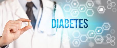 Sana ilaç veren bir doktorun yakın çekimi.