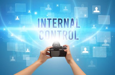 El kamerasının yakın çekimi