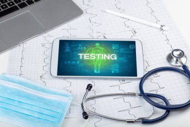 Tablet bilgisayar ve doktor araçları