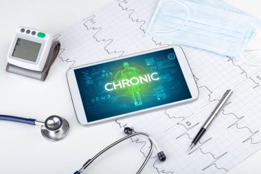 Tablet bilgisayar ve doktor araçları