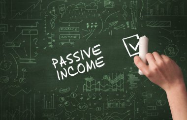 El çizimi yeni iş konsepti