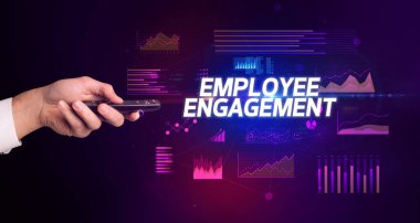 Kablosuz, çevresel, siber iş konsepti