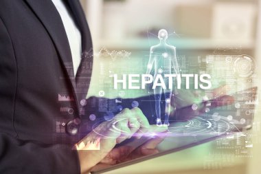 Elektronik tıbbi kayıt, teknoloji konsepti.