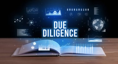 Açık bir kitaptan çıkan iş yazıları