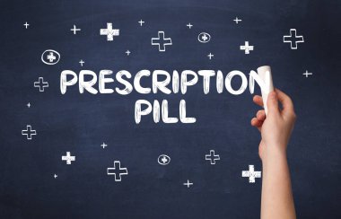 El çizimi tıbbi konsept