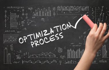 El çizimi yeni iş konsepti