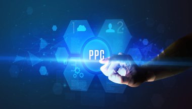 Dijital düğmeye elle bas