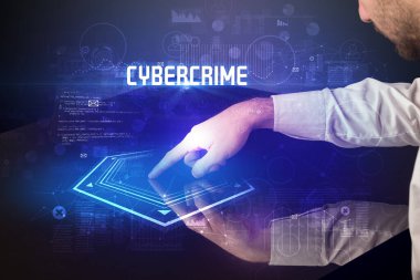 Dijital tabloya elle dokun