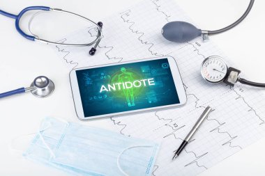 Tablet bilgisayar ve doktor araçları