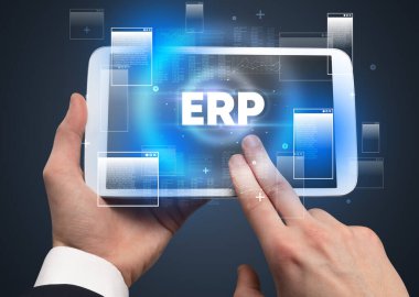 El tutuş tabletinin yakın plan görüntüsü