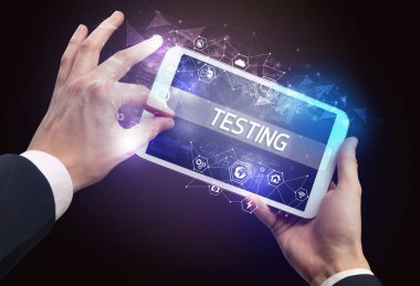 Bir tablet arama yazısını kapat