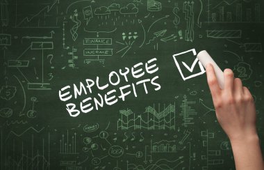 El çizimi yeni iş konsepti