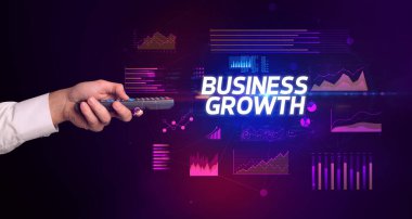 Kablosuz, çevresel, siber iş konsepti