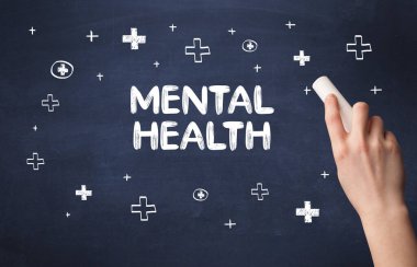 El çizimi tıbbi konsept