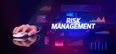 Kablosuz, çevresel, siber iş konsepti