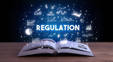 Açık bir kitaptan çıkan iş yazıları