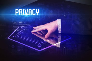 Dijital tabloya elle dokun