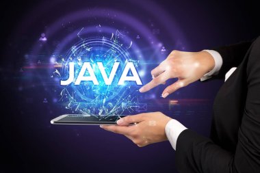 Kısaltmalı dokunmatik ekranın yakın plan görüntüsü.